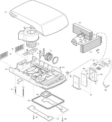 Evaporator fan for Aventa eco air conditioning