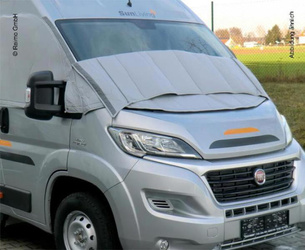 Zewnętrzna termoizolacja szyb kabiny Ford Transit od 2015 - osłona termiczna Carbest z pianką 10 mm