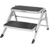 Brunner Ruckstep XL podwójny stopień składany - stal, 150 kg, wysokość 20/40 cm, do kampera i przyczepy