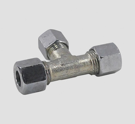Złącze śrubowe redukcyjne Truma T, 10x8x10mm, stal