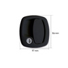 Complete lock 1200 black - New System key