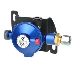 Reduktor gazu iGT 30mbar 1.5kg/h z wejściem M20 i wyjściem 8mm