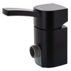 Single-Lever Mixer Capri Shower Connection ½", black