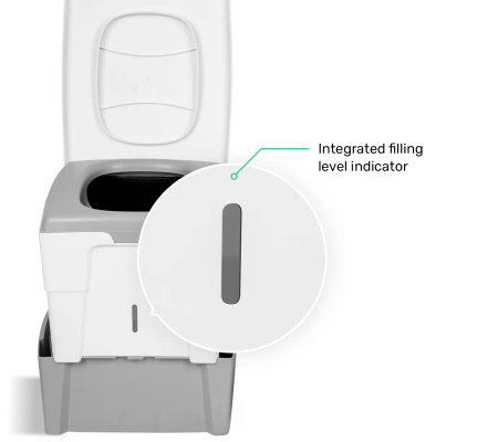 TROBOLO WandaGO – Portable Separating Toilet for Campervans