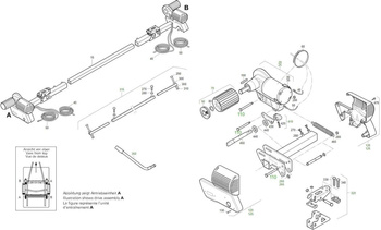 Śruba prowadząca 76mm wraz z poz. 8 do Mover GO2