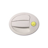 Small oval external handle