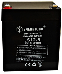 Akumulator kwasowo-ołowiowy ENERBLOCK AGM 12V, 5AH Seria JS