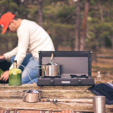 Kuchenka gazowa dwupalnikowa Kinjia Stove PRIMUS na kartusze