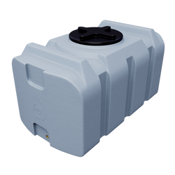 Prostokątny pojemnik 300 l UHPLAST szary