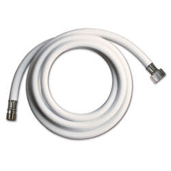 White PVC pipe 150 cm 3/8f 15/1m