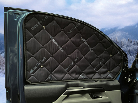 Thermal insulation for the cab of Mercedes Vito from 2014 - Carbest Isoflex 7-layer thermal mats, 3 pieces
