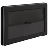 DOMETIC Okno uchylne S10 1000x600 mm czarna rama do kampera i przyczepy