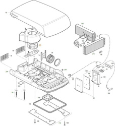 Condenser blower for Aventa eco air conditioning