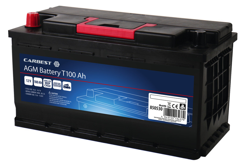 Akumulator AGM T100Ah - akumulator do przedniego fotela T5 / T6