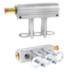 HANA 3CYL Aluminium Injector Rail