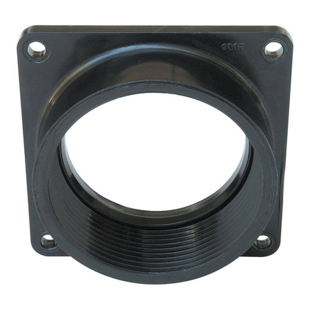 LILIE 3" US bolt-on flange for the tank - unthreaded, for bonding the slide valve, ø 89 mm