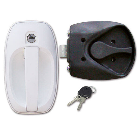 Lock 1122 complete white in bag