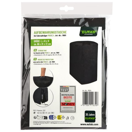Pokrowiec na bagażnik rowerowy EUFAB Storage Bag ProBC2+