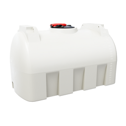 Pojemnik na płyny z niskim środkiem ciężkości 2000 l do transportu UHPLAST biały