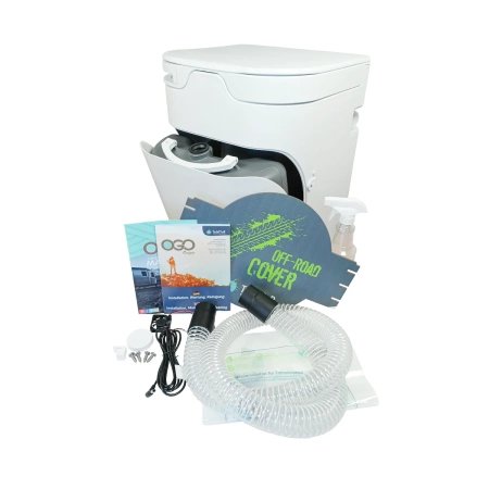 OGO® Origin Compact - Composting Toilet with Electric Solids Mixer