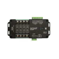 Bocznik cyfrowy 4x 25A Simarine SCQ25T z budowanym modułem ST107