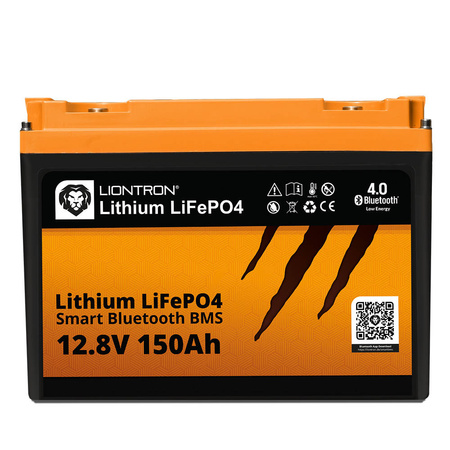 Akumulator LIONTRON LiFePO4 12.8V 150Ah LX Smart z Bluetooth Arctic