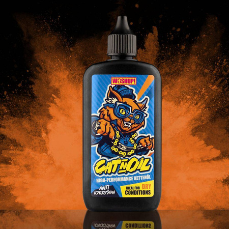 Olej do łańcucha rowerowego Cat´n´Oil na suche warunki