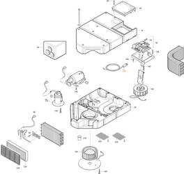 Kabel zasilający z wtyczką odpowiedni do systemów klimatyzacji Saphir vario