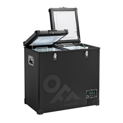 Indel B STEEL TB118DD 107L fridge-freezer - two-chamber with double thermostat