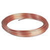 Skein 50 m copper pipe Ø 8 mm bare