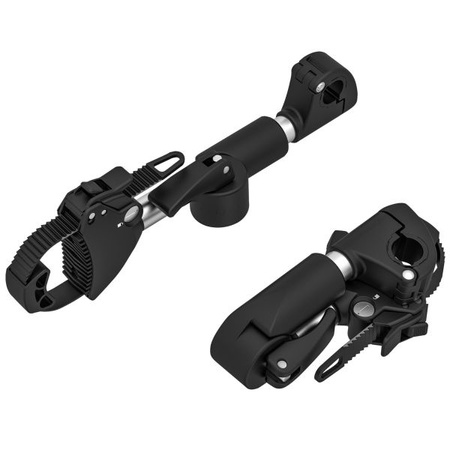 Zapięcie na rzep z paskiem czarne 270mm 12cm x 6cm