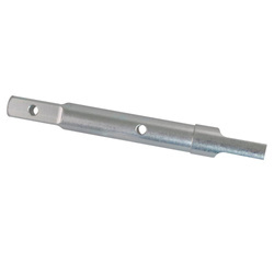 Prostokątny wałek obrotowy do spłaszczonej dźwigni obrotowej