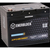 Akumulatory Enerblock LiFePO4 LITHIUM ENERGY Seria JLFP 12,8V, 80AH