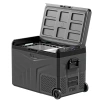 Yolco przenośna lodówka kompresorowa TCX50 50 l, dwustrefowa, Space Grey