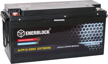 Akumulatory Enerblock LiFePO4 LITHIUM EXTREME Seria JLFP 12,8V, 200AH