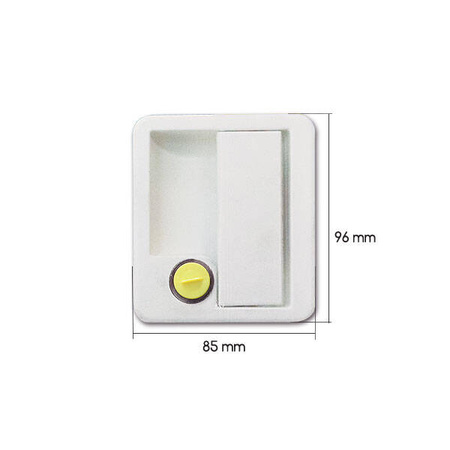 Lock 1070 white