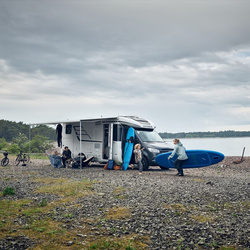 Markiza Thule Omnistor 5200 - Długość: 3,15 m - Obudowa: Antracyt - Kolor tkaniny: Mystic Grey