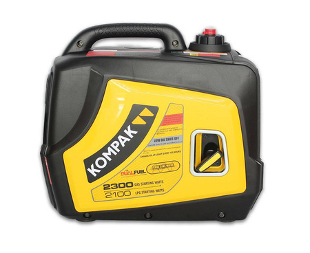 KOMPAK Inverter 2300W Gas & Petrol KGG20i-DF Dual Fuel Generator 230V