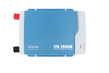 Inwerter czysty sinus 12/24V DC na 230V AC z bypass 2000W eRay TBB Power