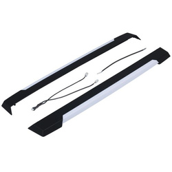 Side Panels with LED VisionStar L, black