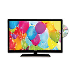 Telewizor LED 21,5" z podwójnym dekoderem DVB-S2 i DVB-T2 HEVC oraz DVD