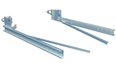 Frame extension for Ford Transit 2014 - black - 1500 mm