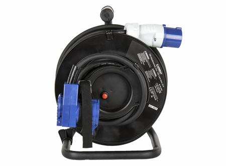 Bęben kablowy CEE H07RN-F 3G2,5mm2 - łącznik kątowy 25 m