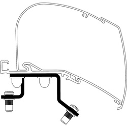 Thule adapter Renault Master L3H2 od 2024 do markizy TO Serie 6