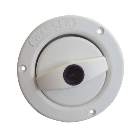 Wlew świeżej wody do zbiornika z zamkiem STS - biały