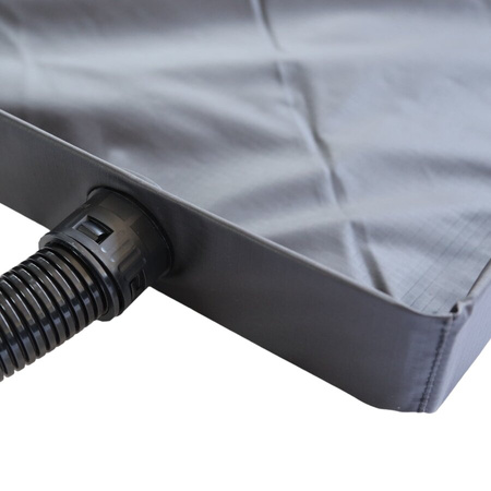 horntools Podłoga do namiotu prysznicowego Horizon czarna Poliester PES