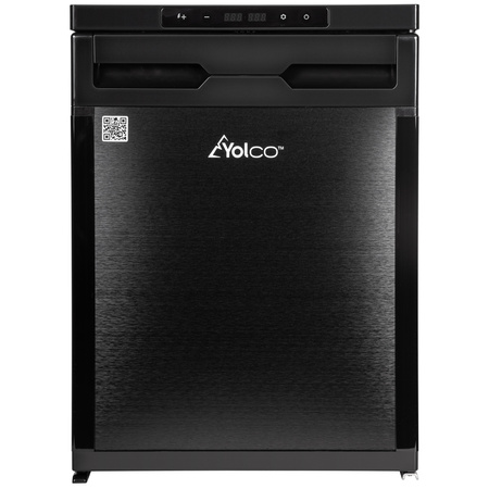 Yolco KL50D built-in compressor fridge 44 l - dual-zone with freezer, 12/24 V, Bluetooth, for motorhomes