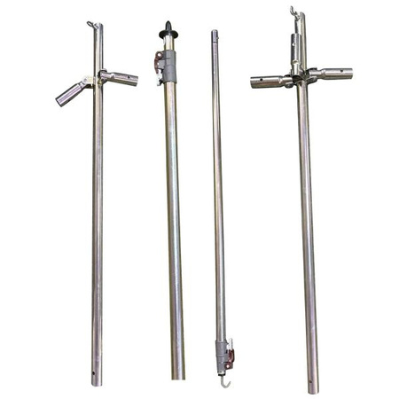 Stelaż bazowy CAMPTECH Citrin 17-19 - stal ø 22 mm, do daszka Citrin w rozmiarach 17-19, 14,6 kg