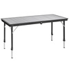 Stół składany Brunner Dinemic 143 cm – aluminiowy, regulowany