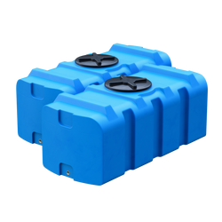 Prostokątny pojemnik 500 l UHPLAST niebieski